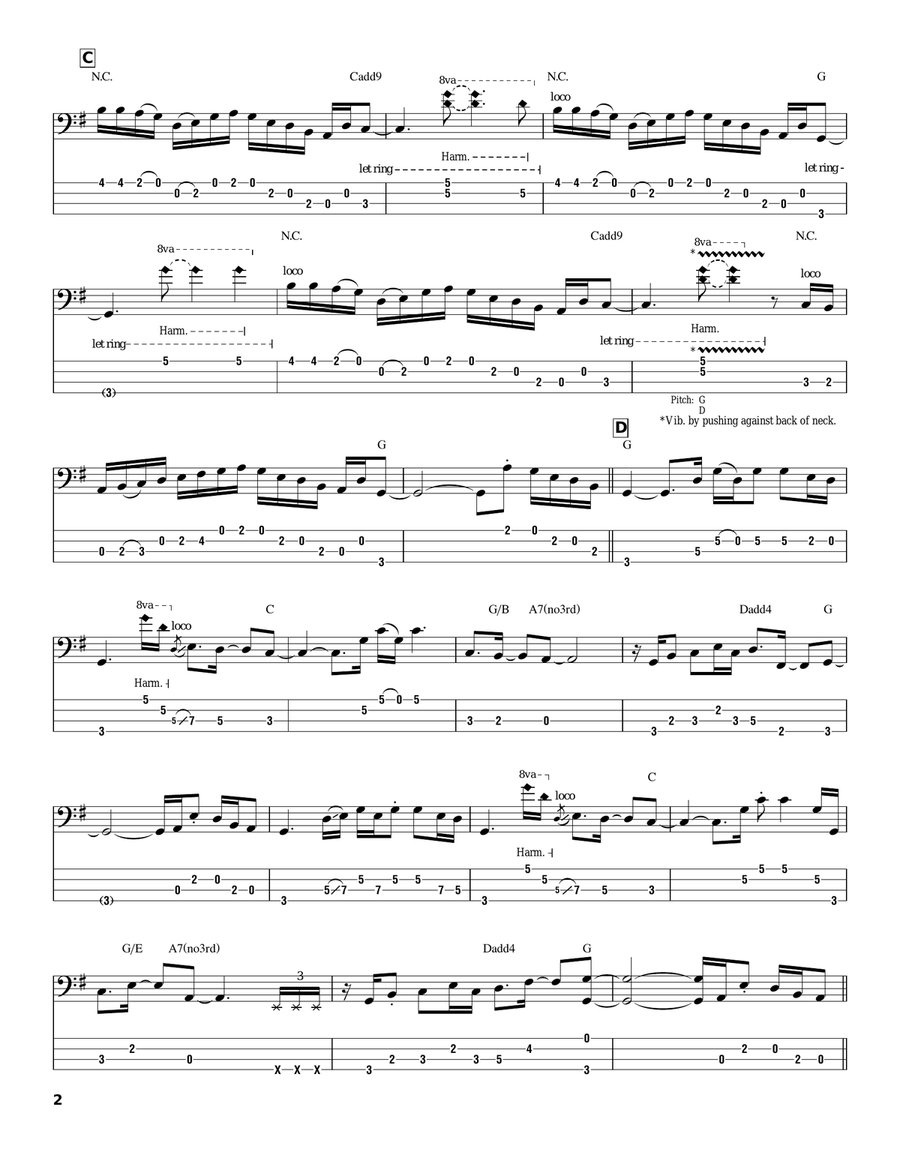 Stomping Grounds Electric Guitar scores gallery preview page 2