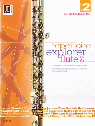 Book cover for Repertoire Explorer - Flute Vol. 2