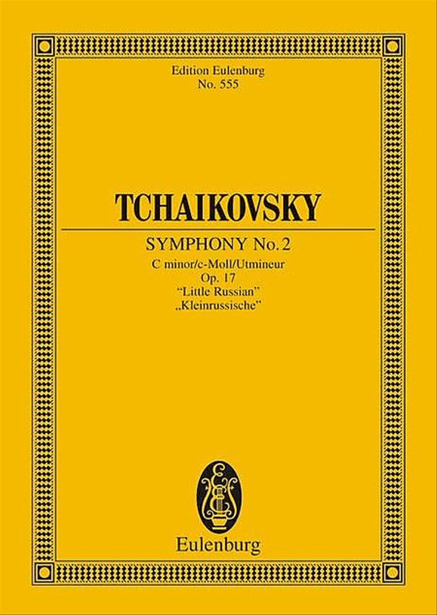 Symphony No. 2 in C Minor, Op. 17 “Little Russian” Orchestra scores gallery preview page 1