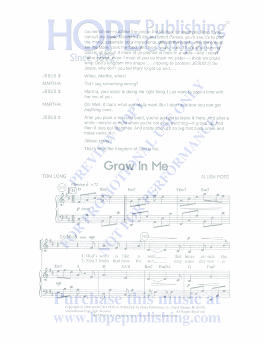 Once Upon a Parable Unison Choir scores gallery preview page 37