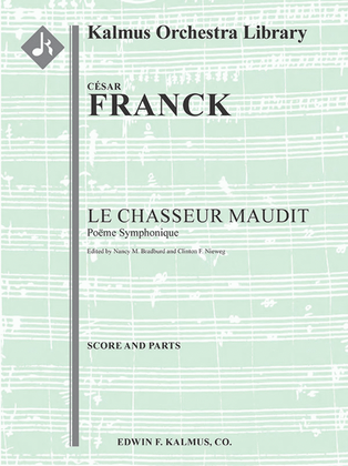 Book cover for Le Chasseur Maudit (Poeme Symphonique), M. 44