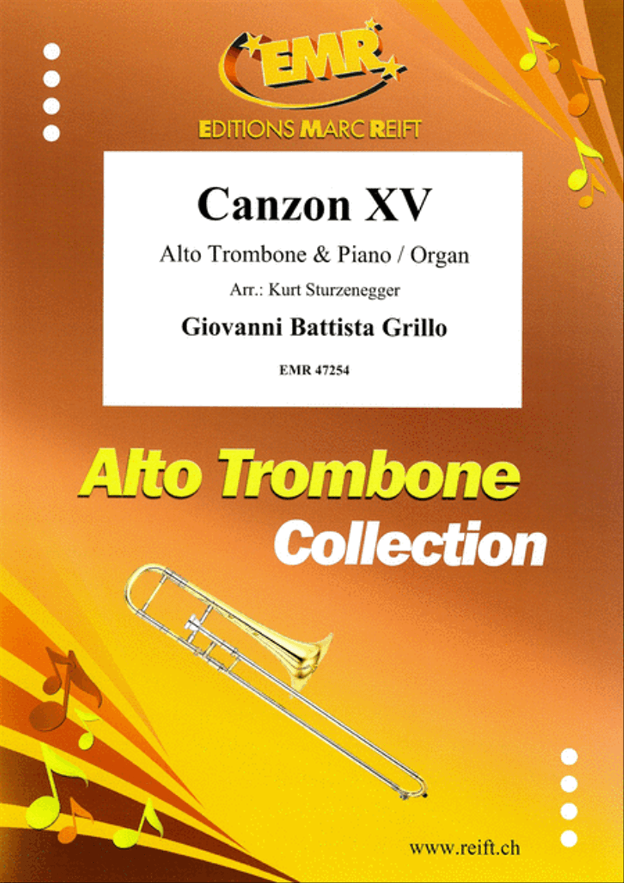 Canzon XV Organ scores gallery preview page 1