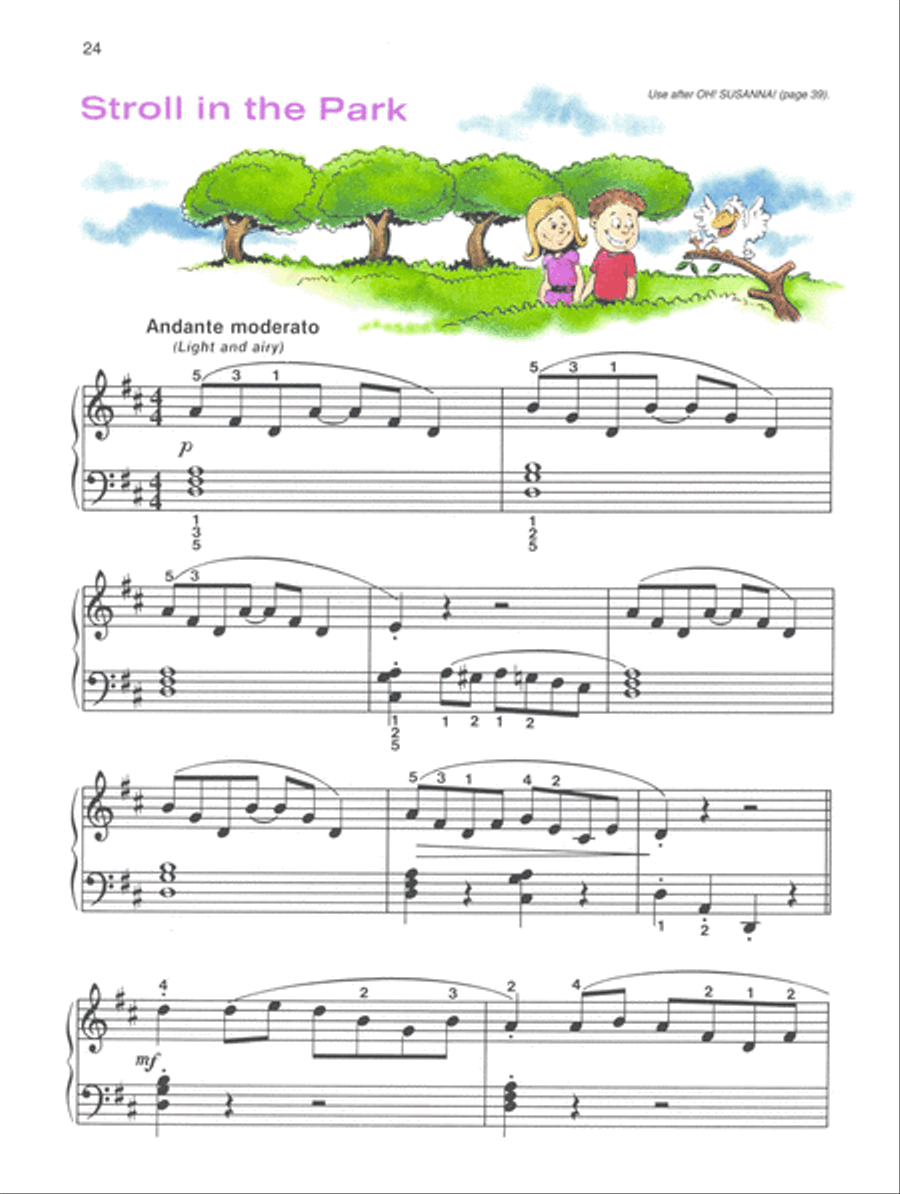 Alfred's Basic Piano Library Fun Book Complete Piano Method scores gallery preview page 3