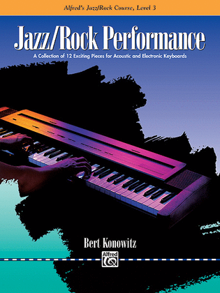 Book cover for Alfred's Basic Jazz/Rock Course: Performance, Level 3