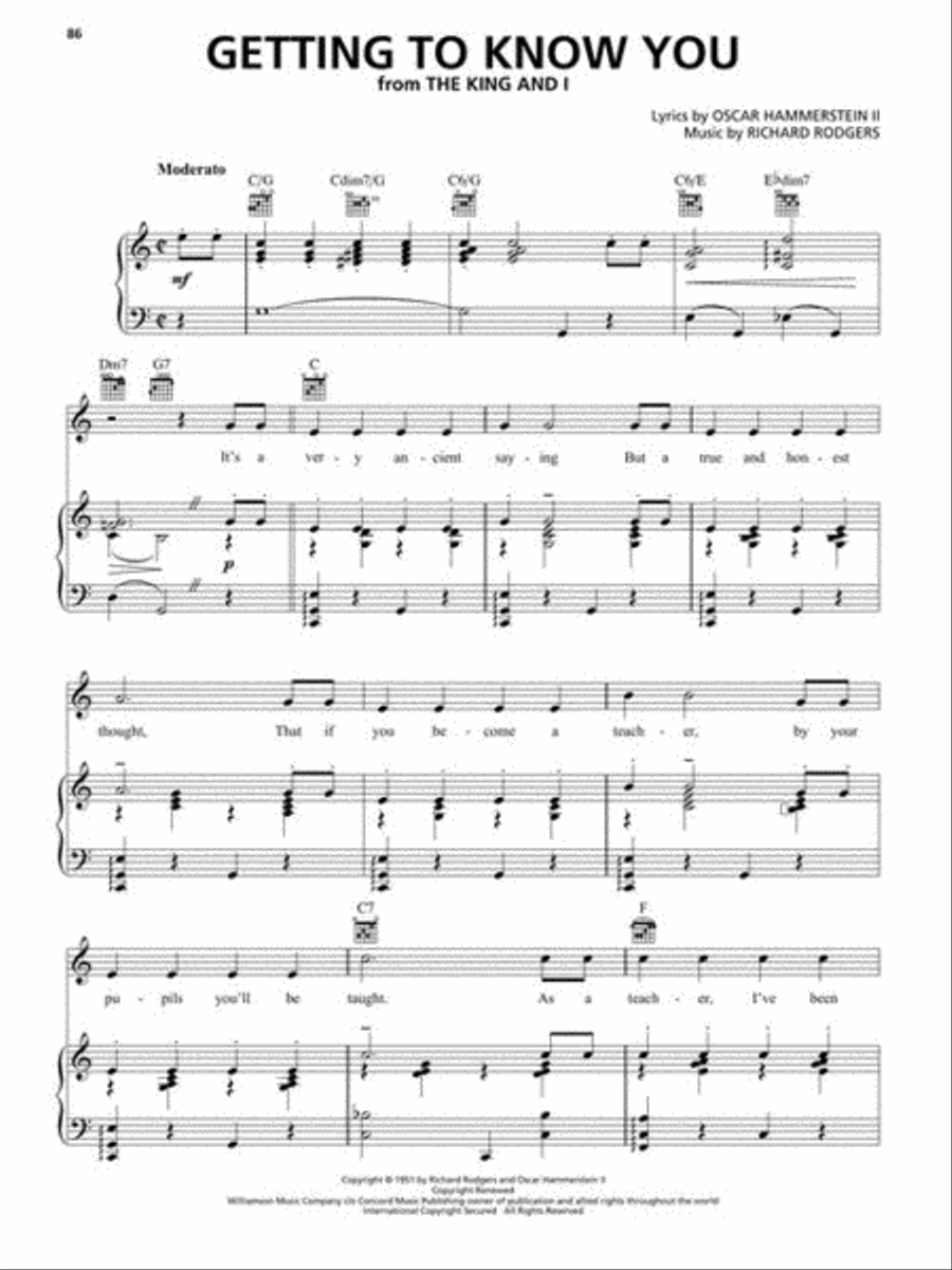 The Best Broadway Songs Ever – 6th Edition Piano, Vocal, Guitar scores gallery preview page 6