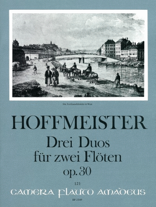 Book cover for 3 Duos op. 30
