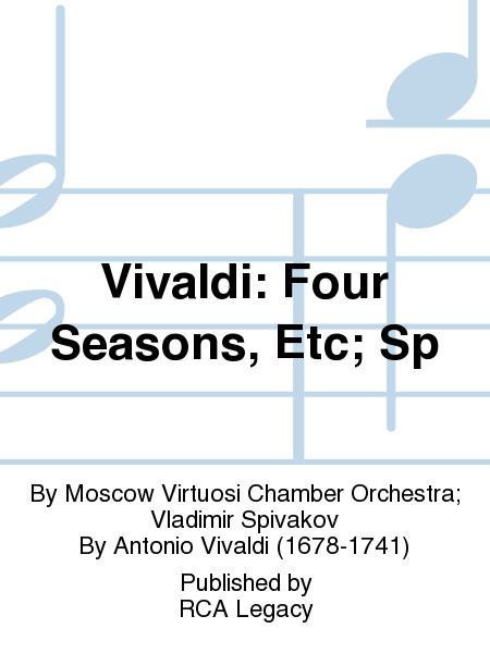 Vivaldi: Four Seasons, Etc; Sp