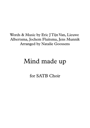 Book cover for Mind Made Up