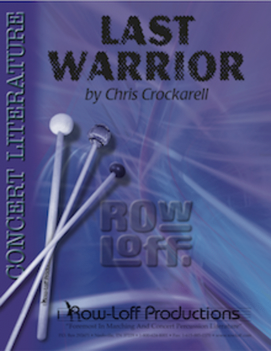 Last Warrior Percussion Ensemble scores gallery preview page 1