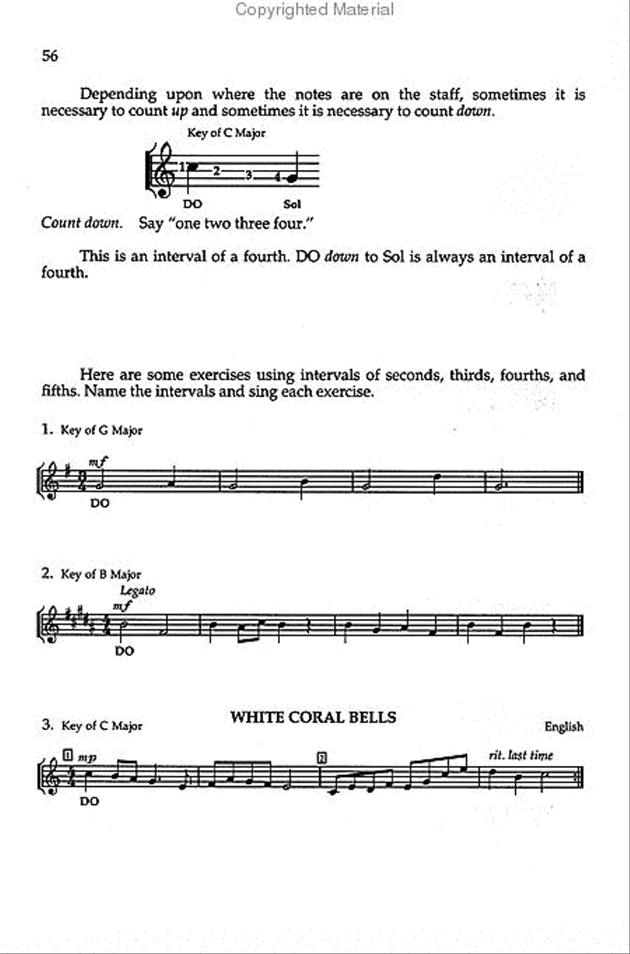 The Sight-Singer for Unison/Two-Part Treble Voices, Volume 1 Unison Choir scores gallery preview page 5