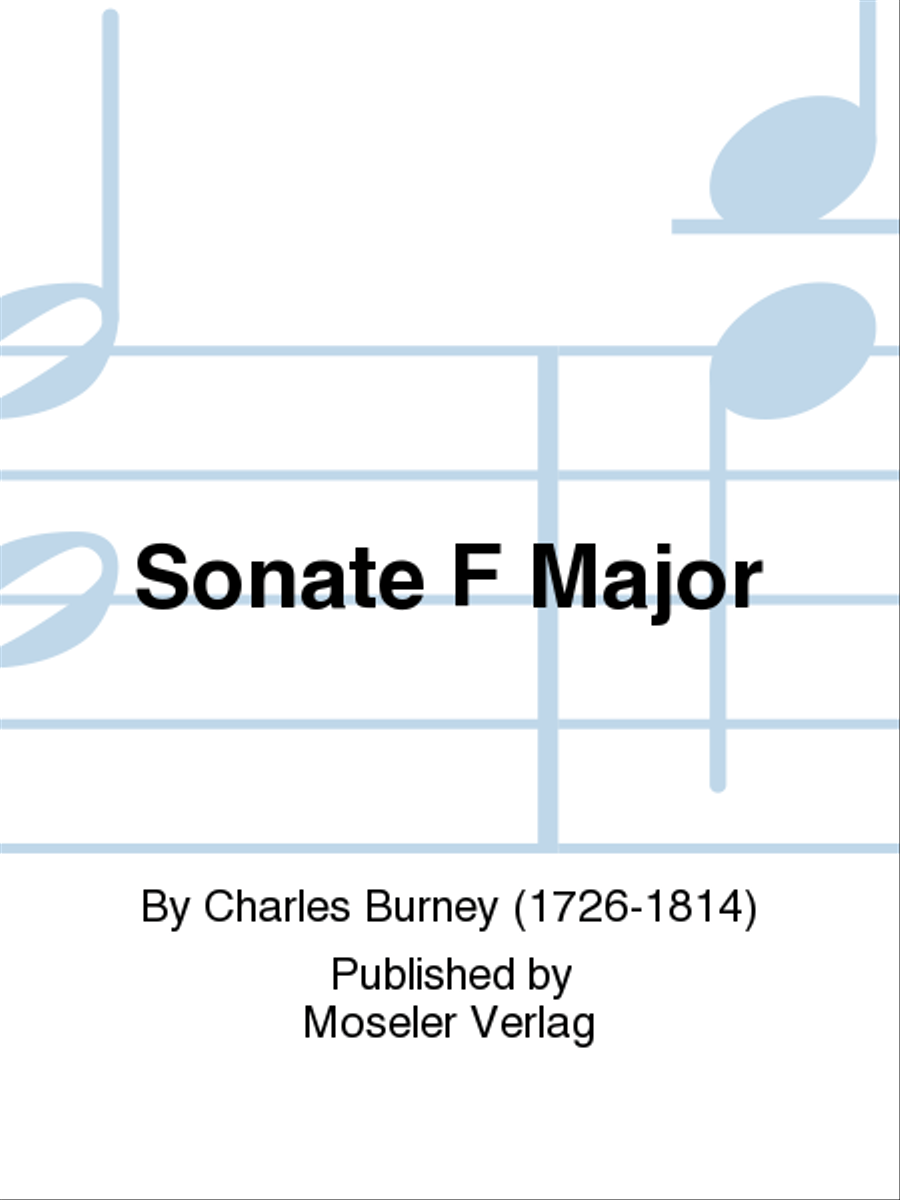 Sonate F Major