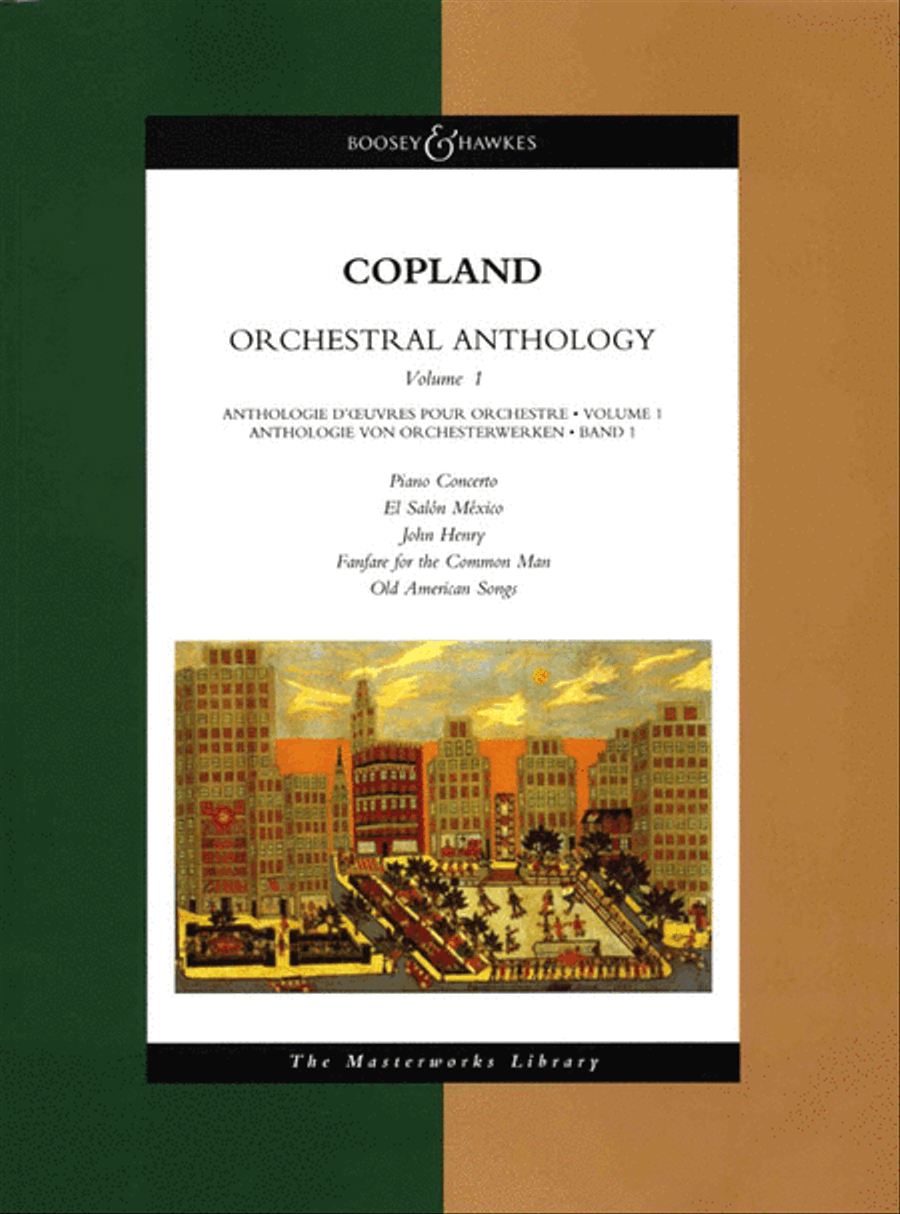 Orchestral Anthology – Volume 1 Orchestra scores gallery preview page 1