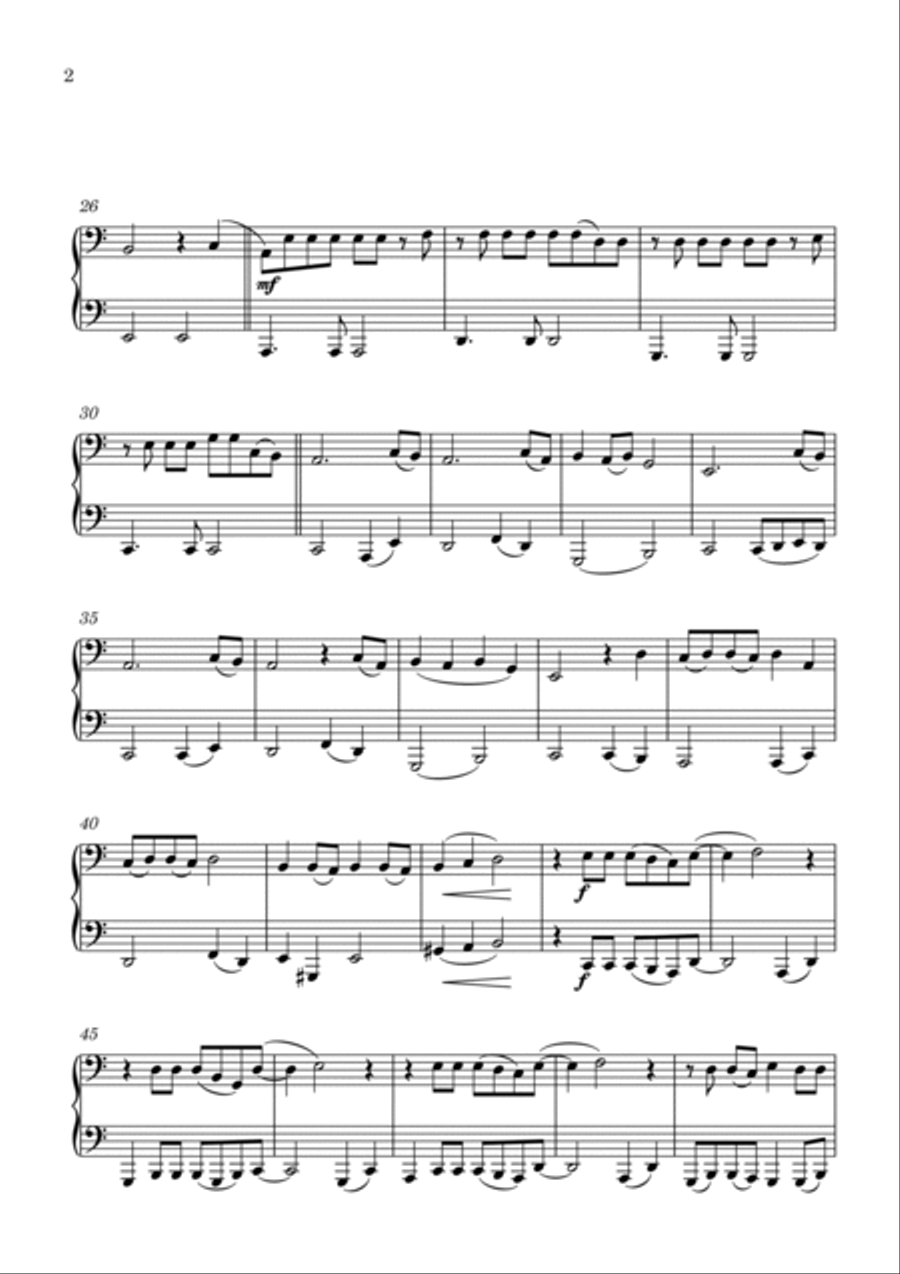 Flowers Brass Duet scores gallery preview page 2