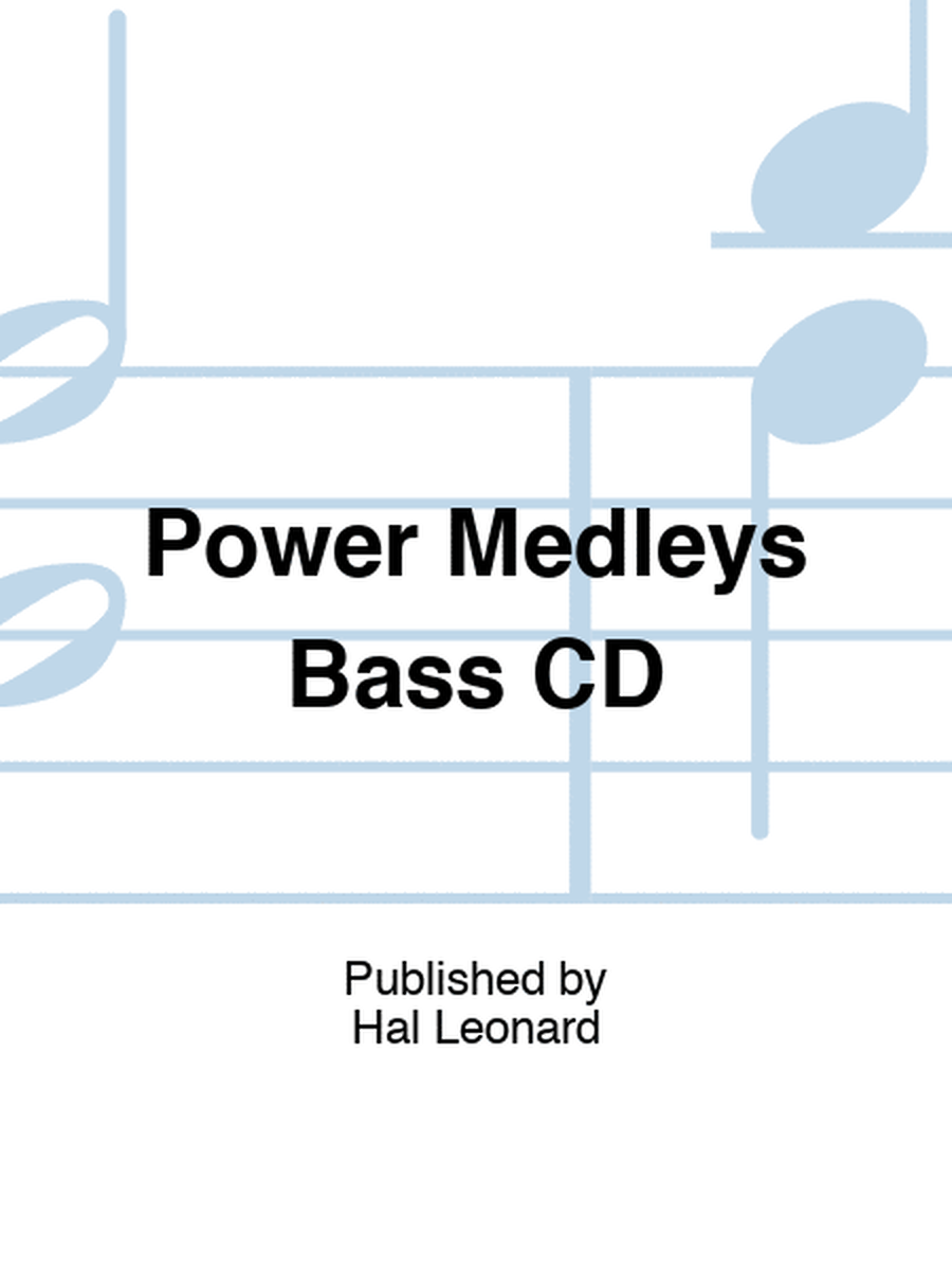 Power Medleys Bass CD
