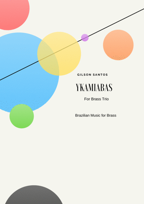 Book cover for YKAMIABAS for Brass Trio