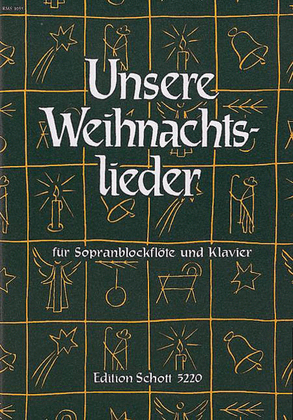 Book cover for Weihnachtslieder Rec/pf