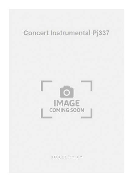 Concert Instrumental Pj337