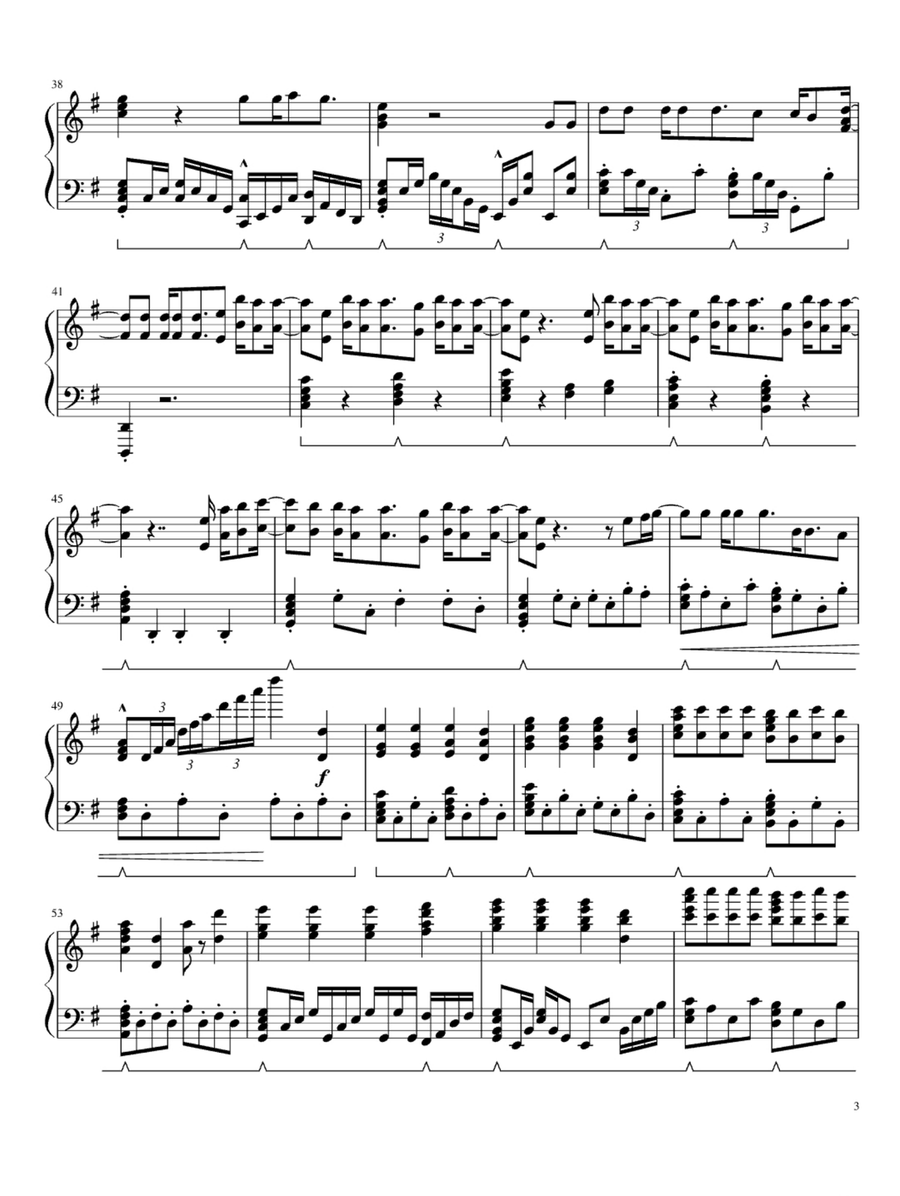 End Of Time Easy Piano scores gallery preview page 3
