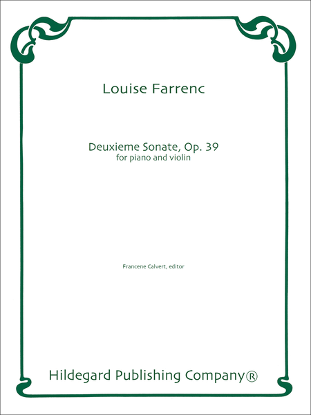 Deuxième Sonate for Piano and Violin
