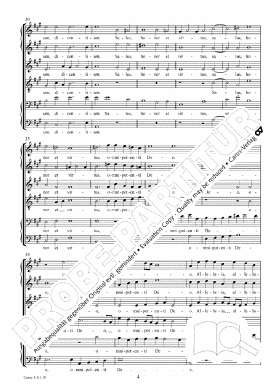 Factum est silentium Factum est silentium Choir scores gallery preview page 5