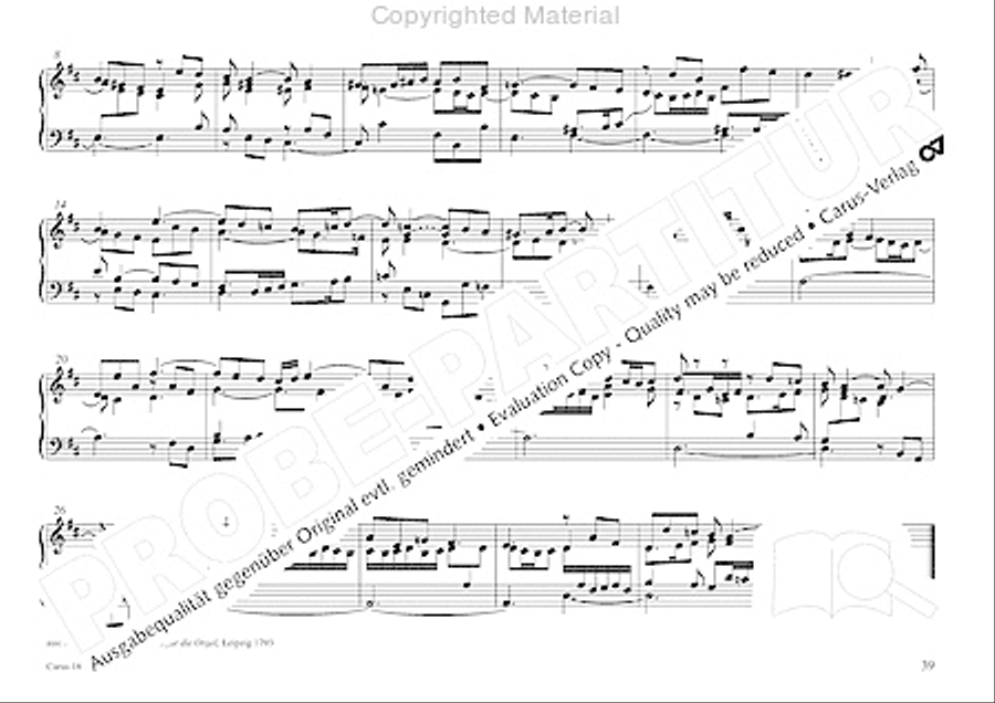 Organo pleno. Orgelstucke zum Ein- und Auszug Organ Solo scores gallery preview page 47
