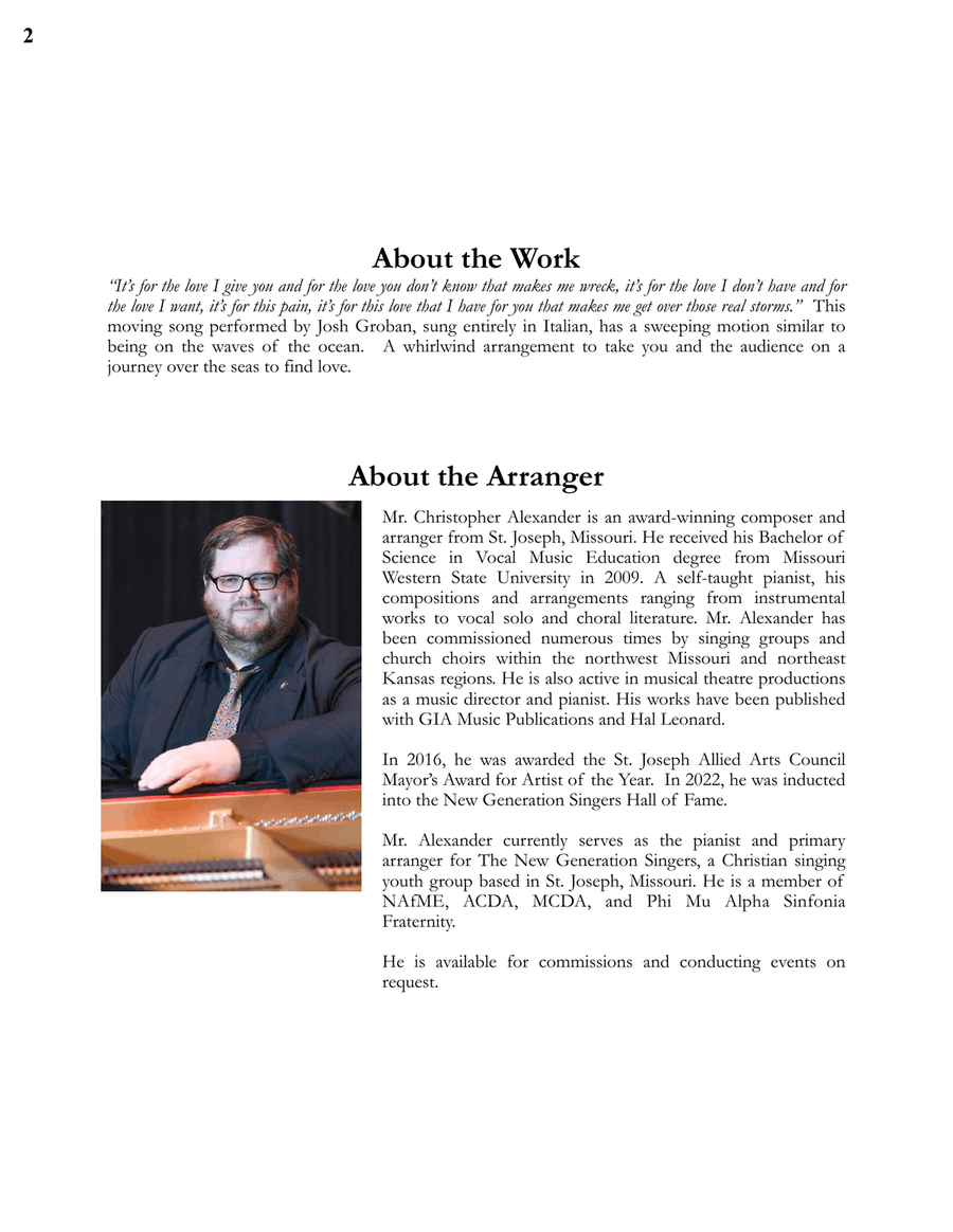 Oceano 4-Part scores gallery preview page 2