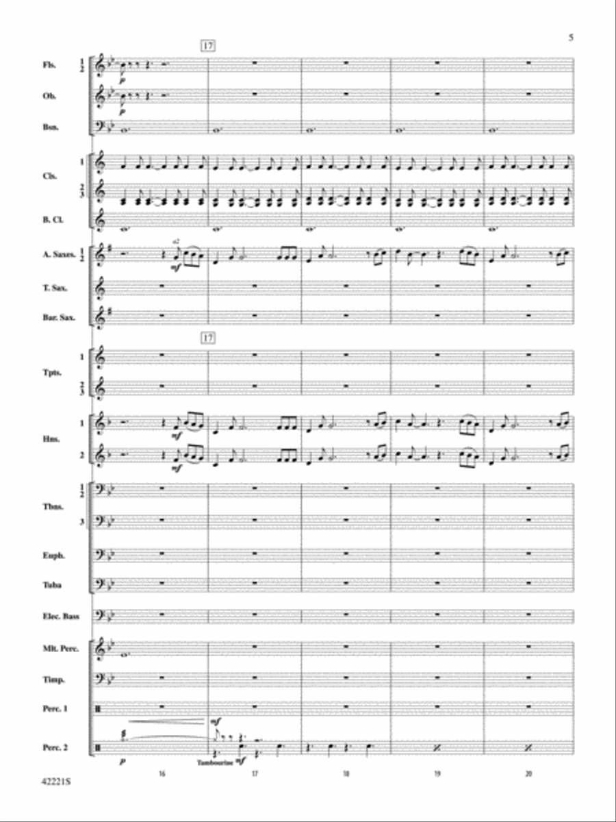 Carry On: Score Concert Band scores gallery preview page 5