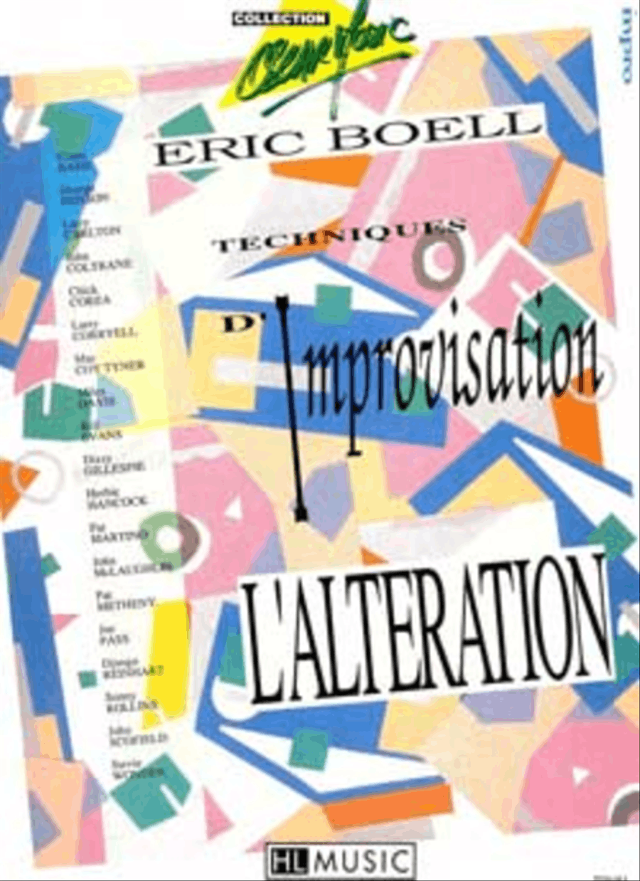 Techniques D'Improvisation - Alteration Score scores gallery preview page 1