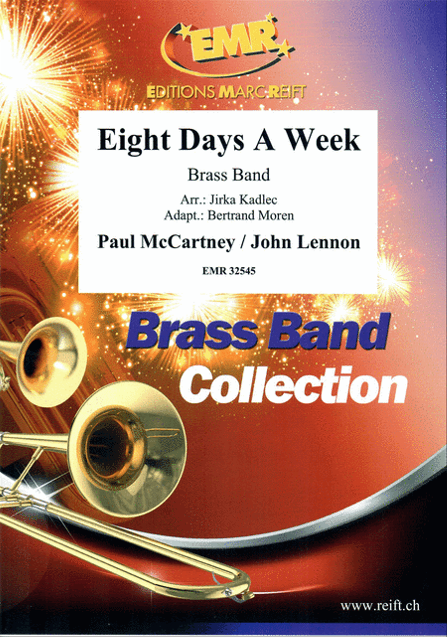 Eight Days A Week Eight Days A Week Brass Band scores gallery preview page 1
