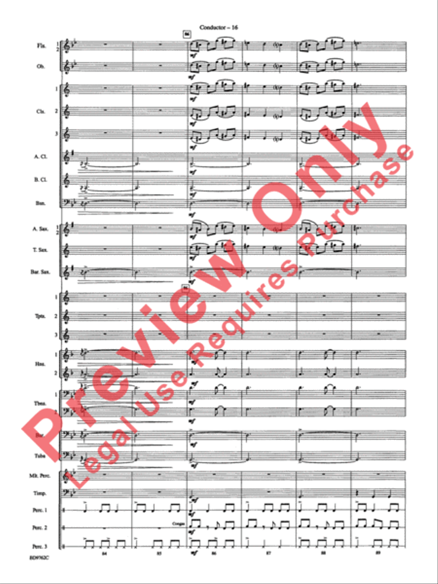 By Loch and Mountain By Loch and Mountain Concert Band scores gallery preview page 19