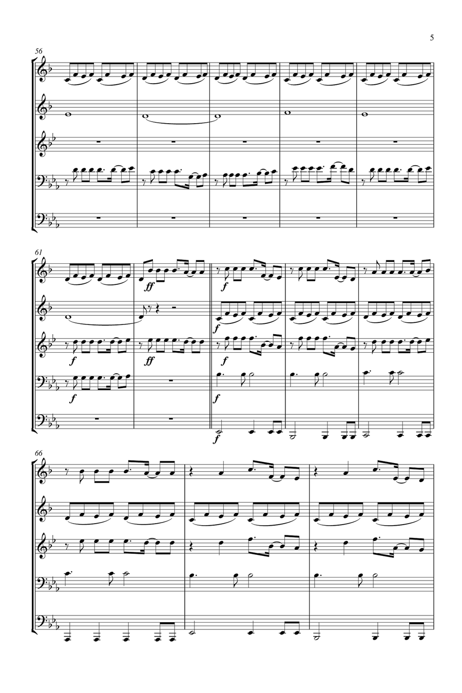 Demons Brass Ensemble scores gallery preview page 6