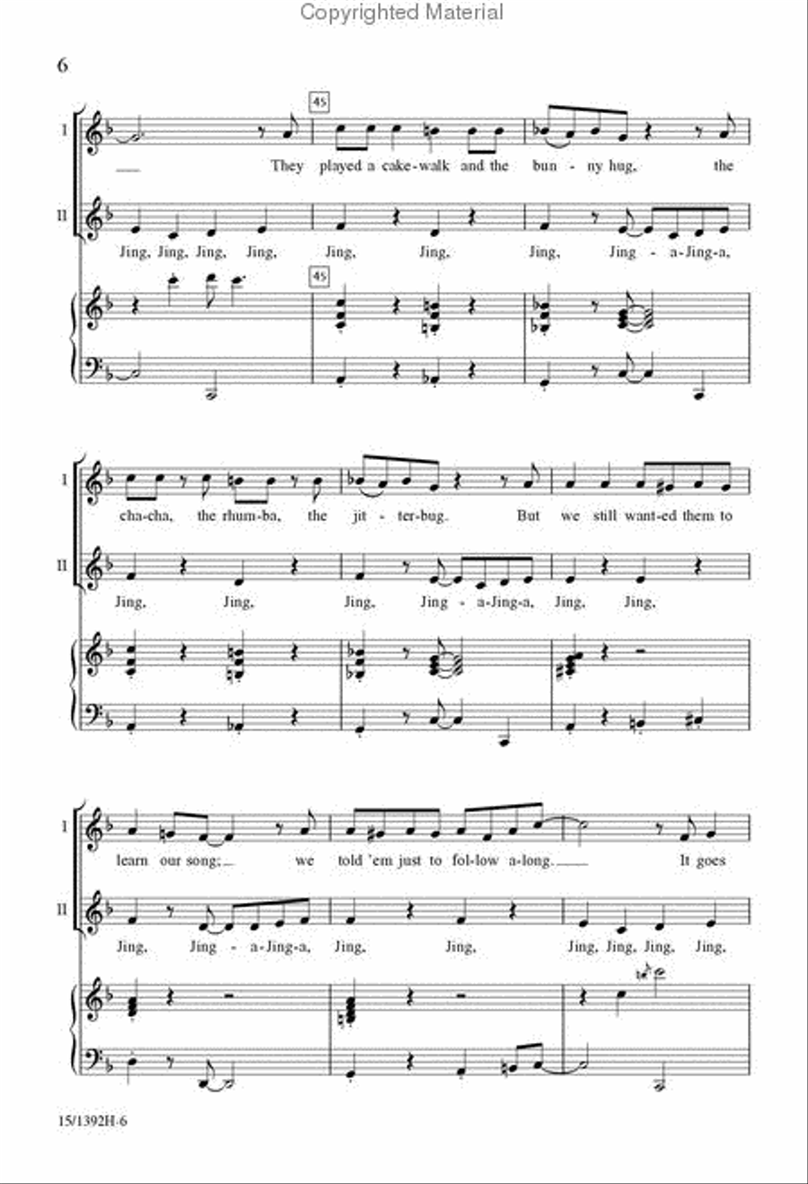 Ja-Da Ja-Da 2-Part scores gallery preview page 7