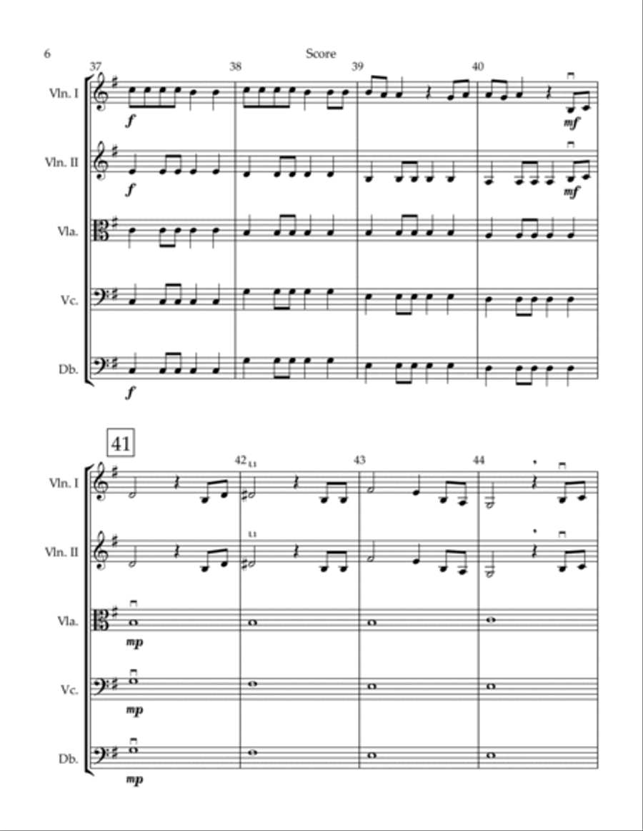 High Hopes Score and Parts scores gallery preview page 6