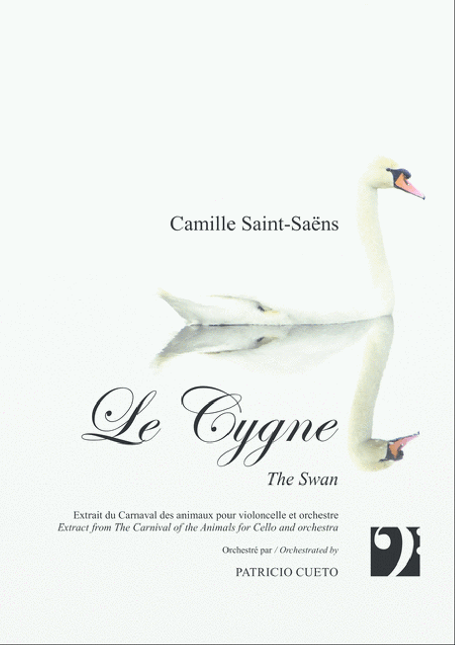 Le Cygne / The Swan - for Violoncello solo and orchestra Small Ensemble scores gallery preview page 1