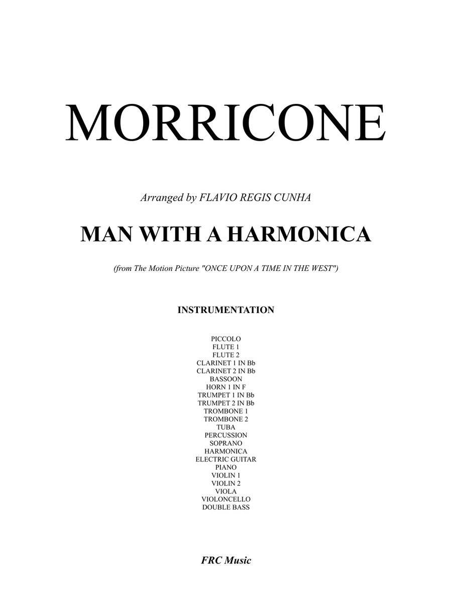 Man With The Harmonica Full Orchestra scores gallery preview page 2