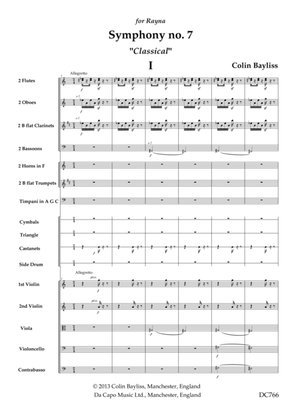 Symphony No.7 "Classical" [score]
