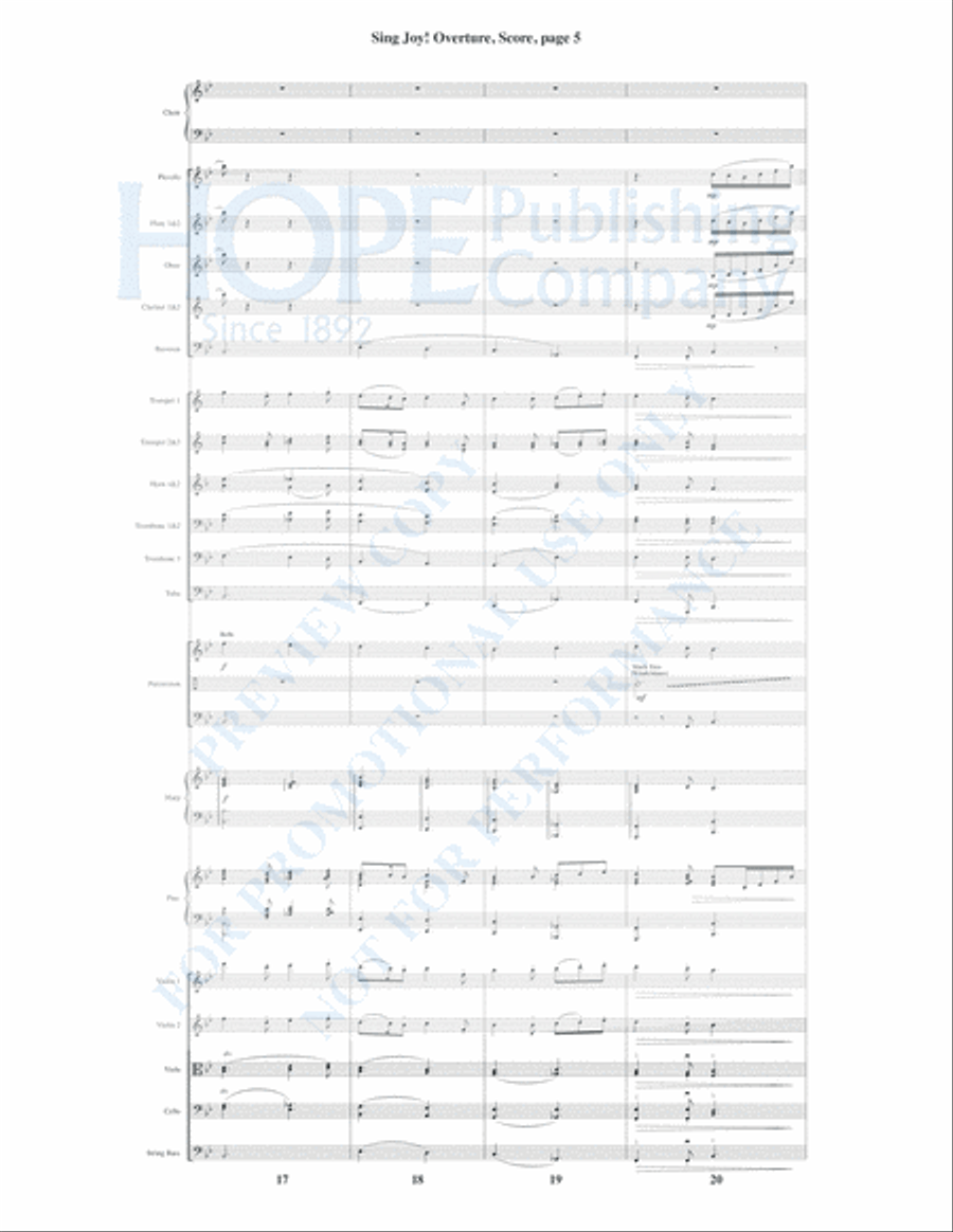 Sing Christmas 3-Part scores gallery preview page 7