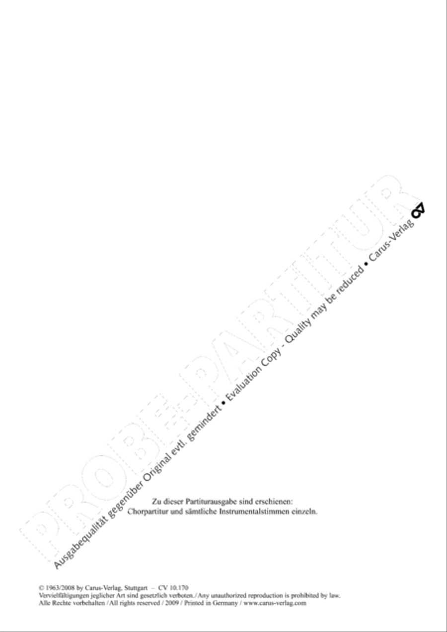 Wenn der Herr die Gefangenen 4-Part scores gallery preview page 3