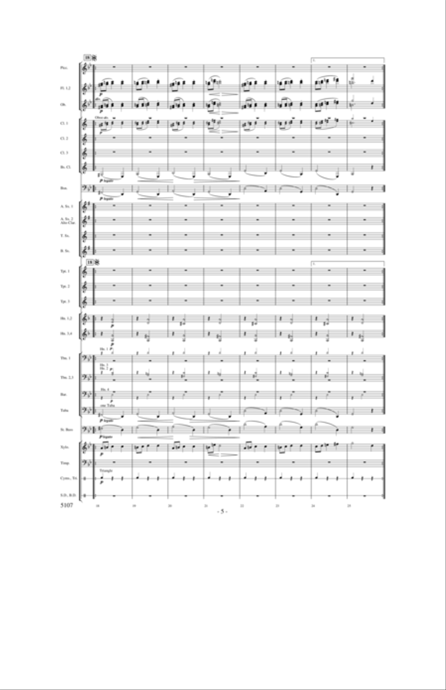 Slavonic Dance No. 1 Slavonic Dance No. 1 Concert Band scores gallery preview page 4