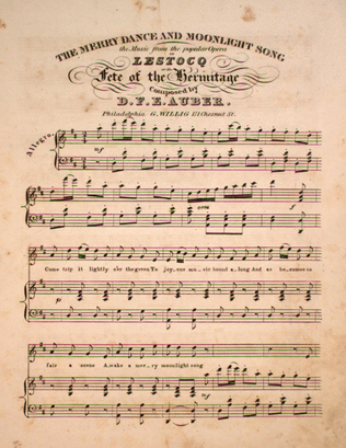 Book cover for The Merry Dance and Moonlight Song