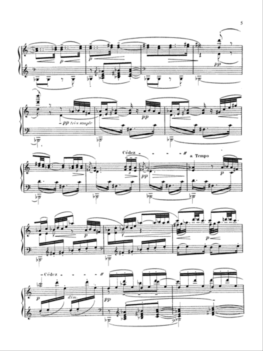 Debussy: Prelude - Book I, No. 2 Piano Solo scores gallery preview page 2