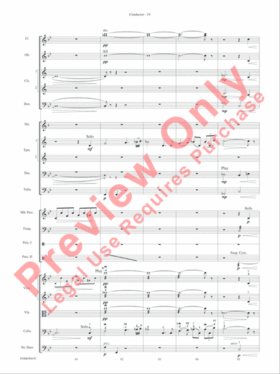 Selections from Star Wars: Episode III Revenge of the Sith Full Orchestra scores gallery preview page 22
