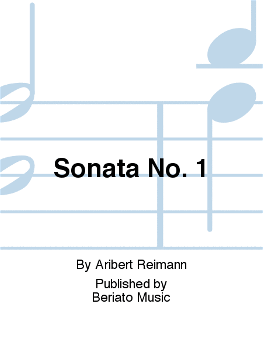 Sonata No. 1 Piano Solo scores gallery preview page 1