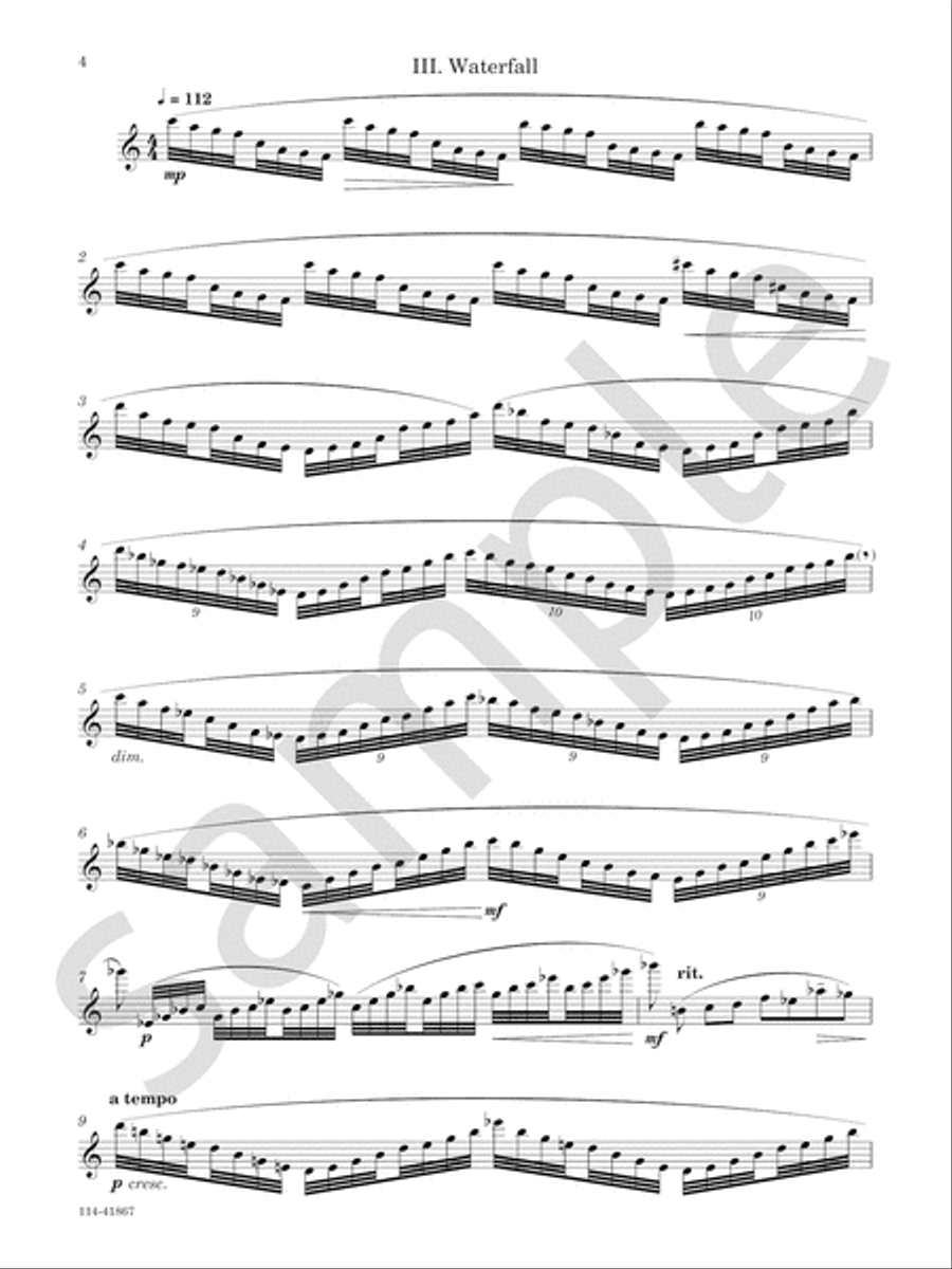 Down the Garden Path Chamber Music scores gallery preview page 5