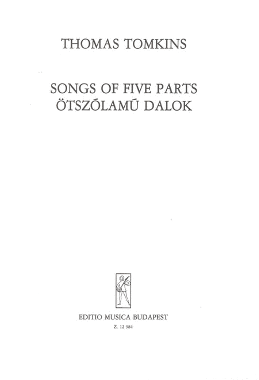Ötszólamú dalok A Cappella scores gallery preview page 1