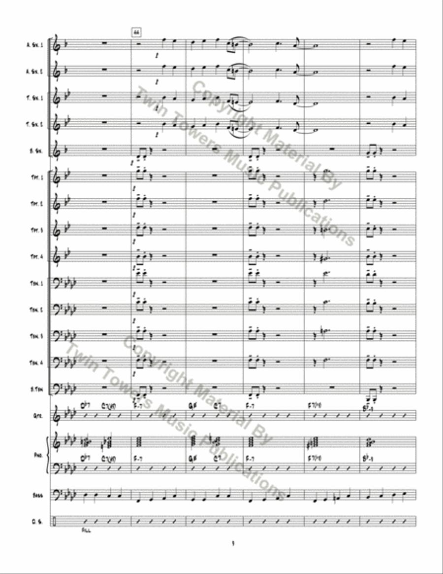 The Business The Business Jazz Ensemble scores gallery preview page 10