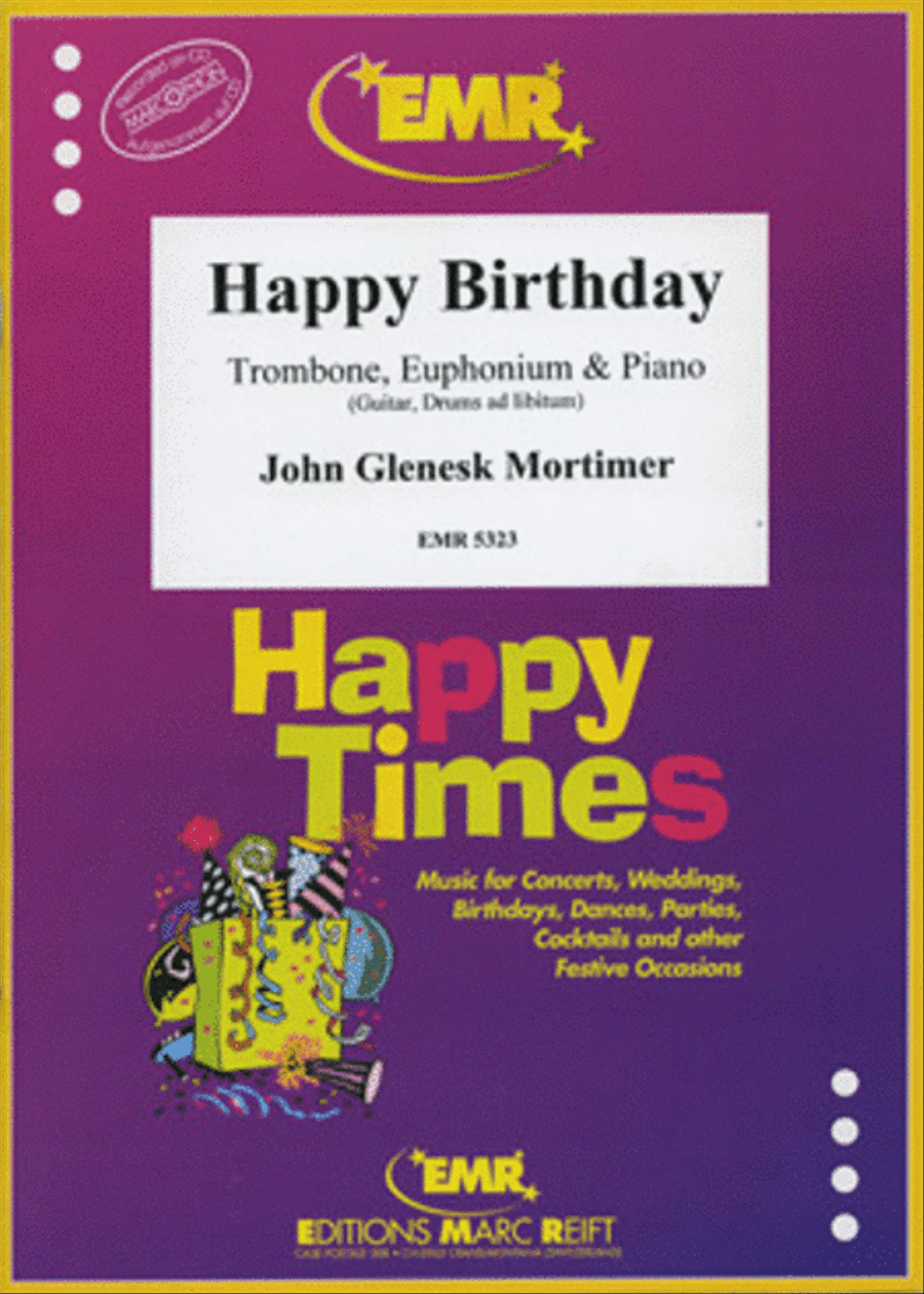 Happy Birthday Brass Ensemble scores gallery preview page 1