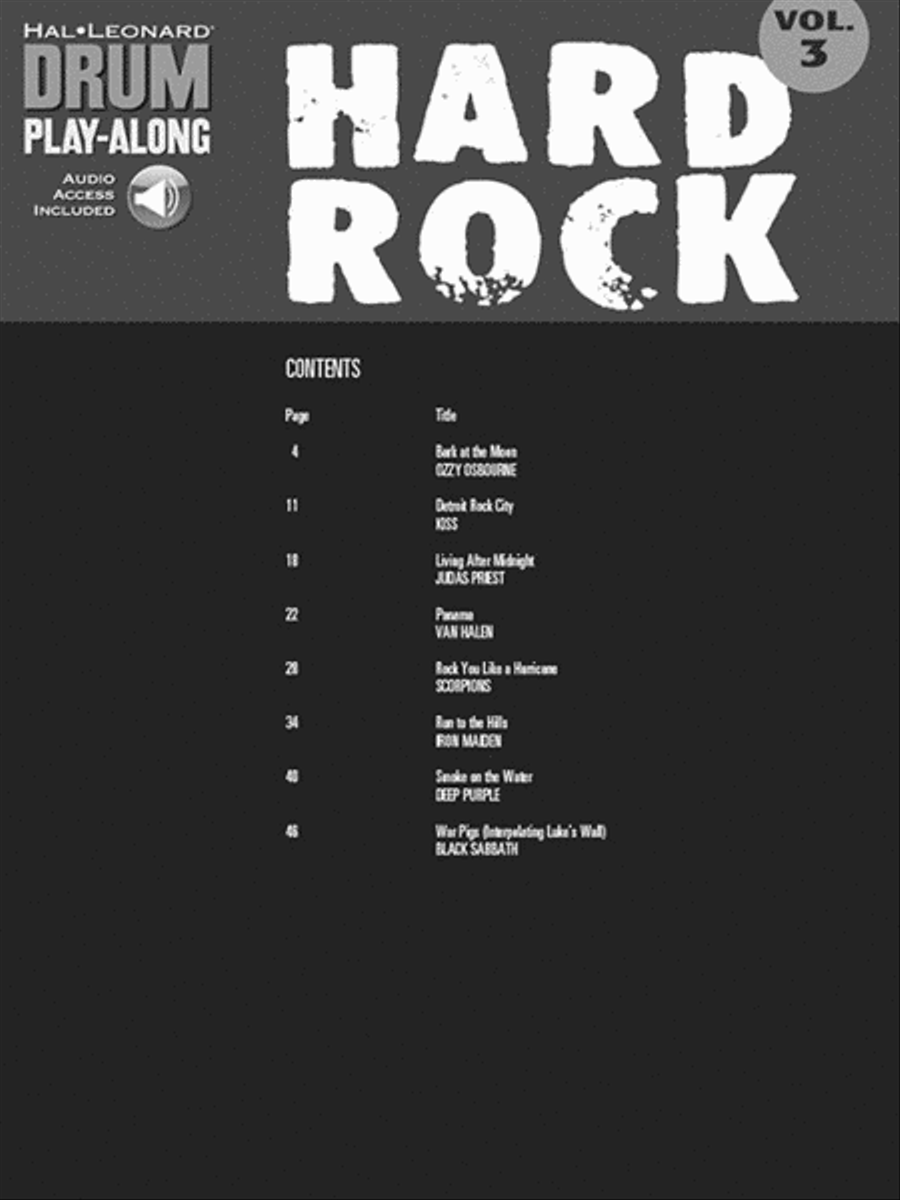 Hard Rock Hard Rock Drum Set scores gallery preview page 2