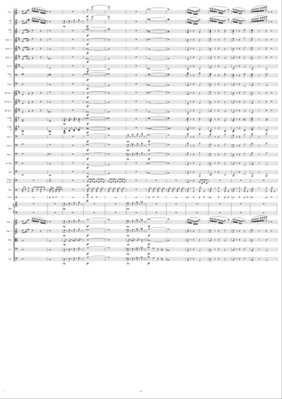 The Screaming Bridge The Screaming Bridge Full Orchestra scores gallery preview page 4