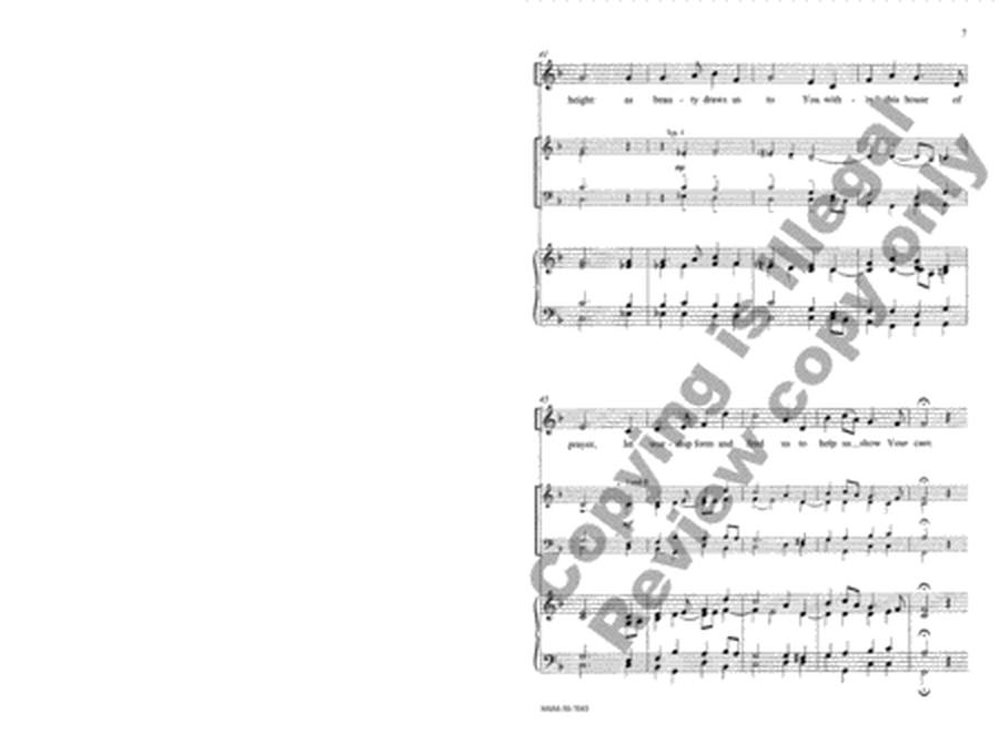 O God of Font and Altar (Choral Score) image number null
